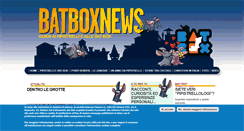 Desktop Screenshot of batboxnews.it